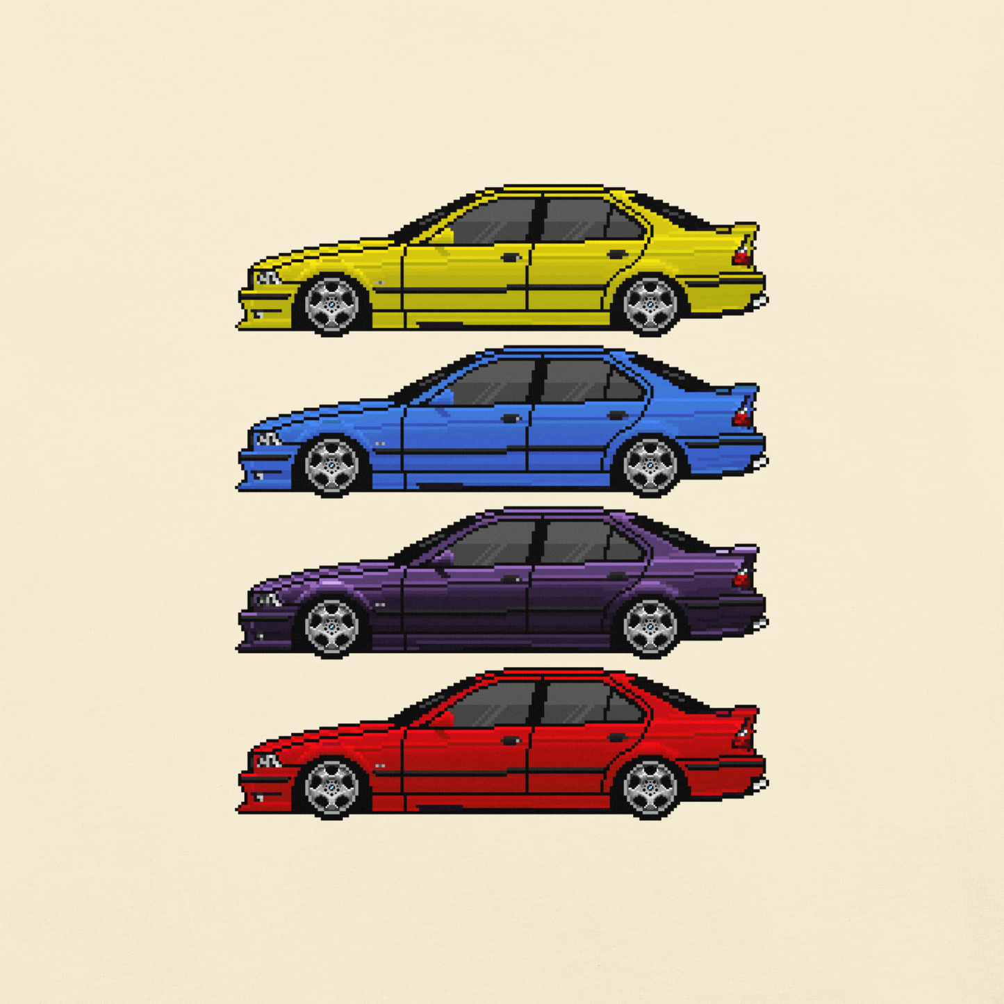 Renndvous E36 Pixel Shirt